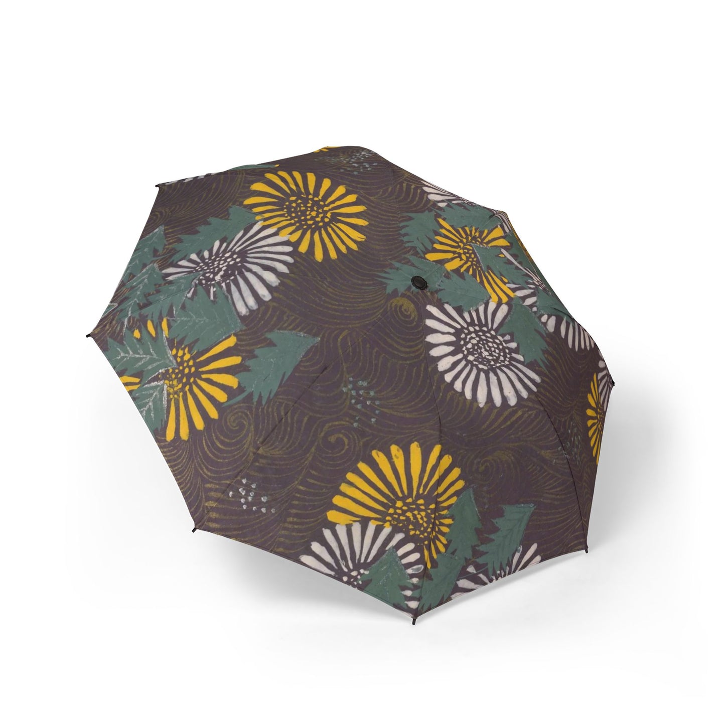 Meiji Kasakasa Stories | Japanese Dandelion Umbrella | Kamisaka Sekka's One Hundred Designs, 1901