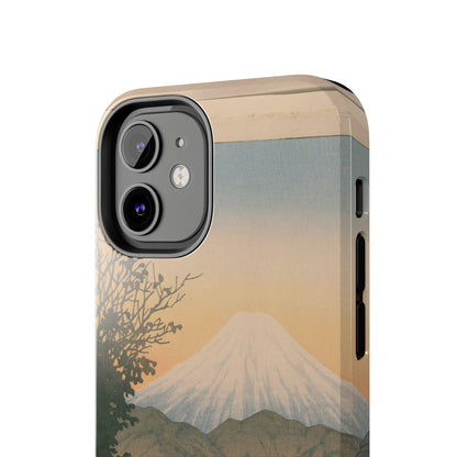 Kawase Hasui "Yuicho Village & Mount Fuji" Phone Case | 1935 Japanese Woodblock Art | Shin-Hanga