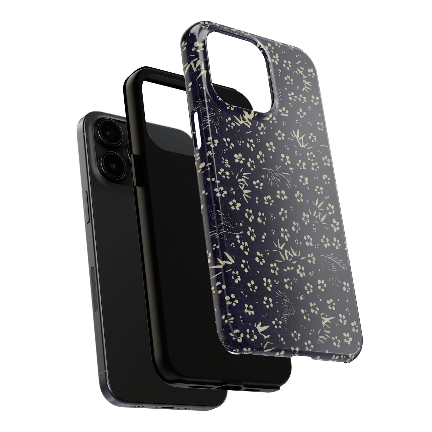 Taisho Era Shochikubai Phone Case | 1926 Pine, Bamboo & Plum | Japanese Chiyogami Art