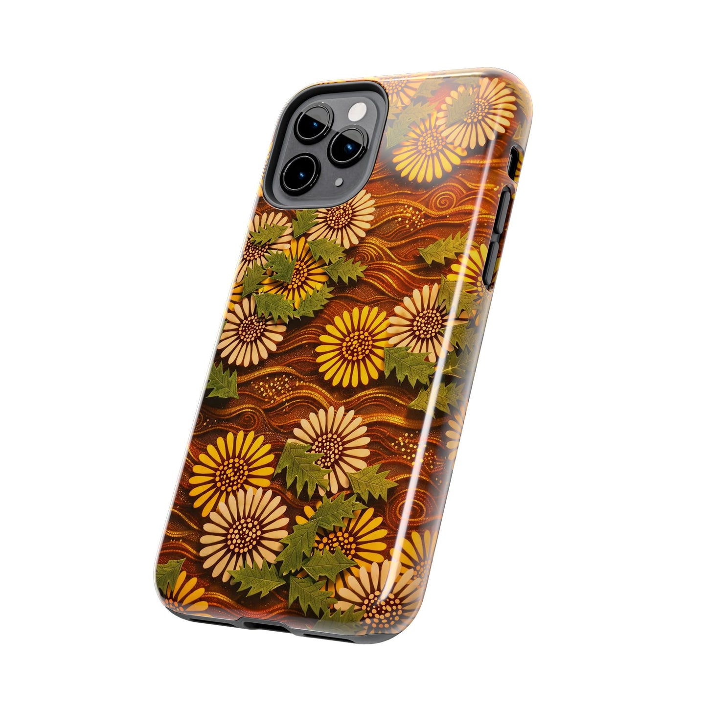 Japanese Dandelion Sunset Glow Tough Phone Case | Kamisaka Sekka 1901 | Meiji Era Art