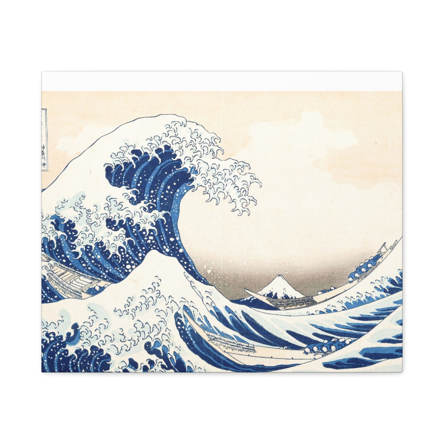 Great Wave off Kanagawa Canvas Print - Hokusai Japanese Ukiyo-e Wall Art