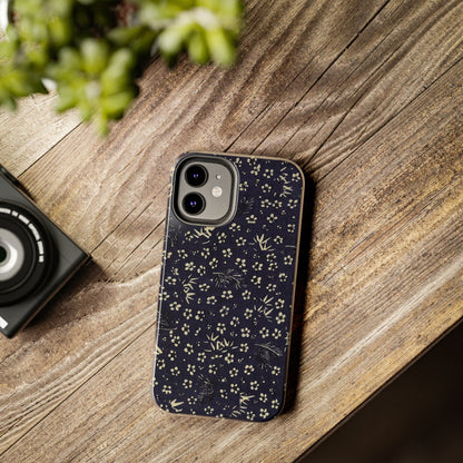 Taisho Era Shochikubai Phone Case | 1926 Pine, Bamboo & Plum | Japanese Chiyogami Art