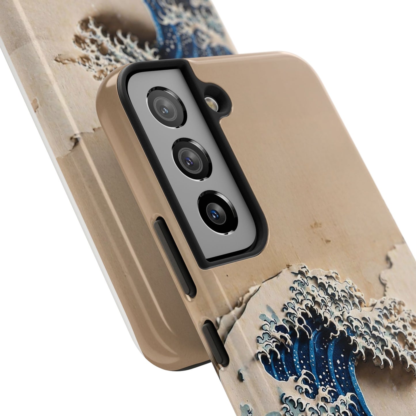 Japanese Great Wave Phone Case | Hokusai Katsushika 3D Art | Edo Era Masterpiece | Fuji Mountain