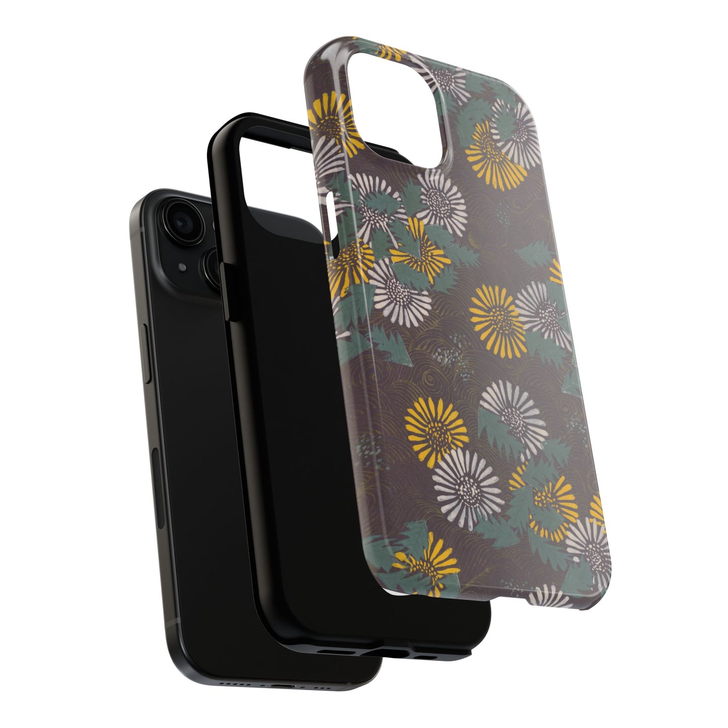 Japanese Dandelion Phone Case | Kamisaka Sekka Zuanbyakushu 1901 | Meiji Era Floral Art