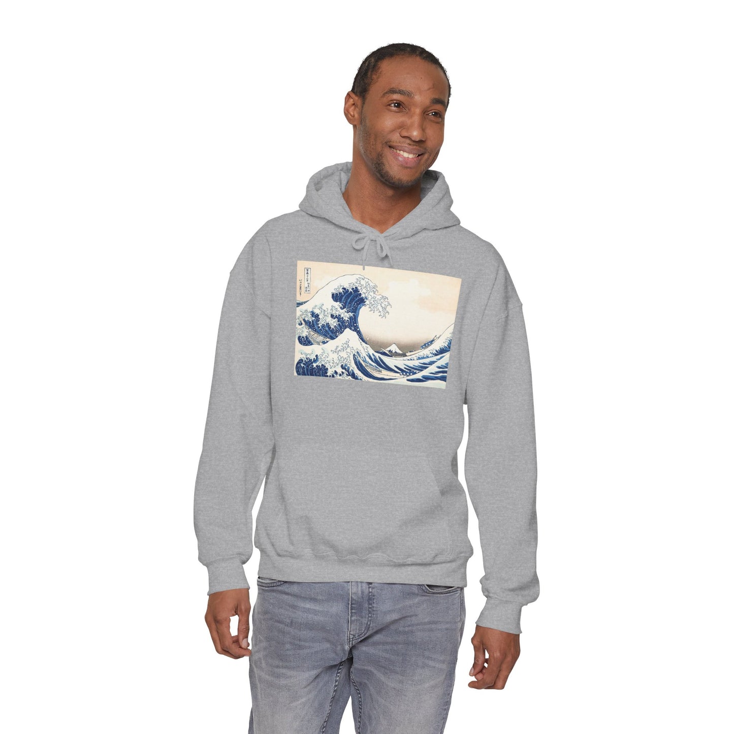 Great Wave off Kanagawa Hoodie - Hokusai Japanese Ukiyo-e Unisex Sweatshirt