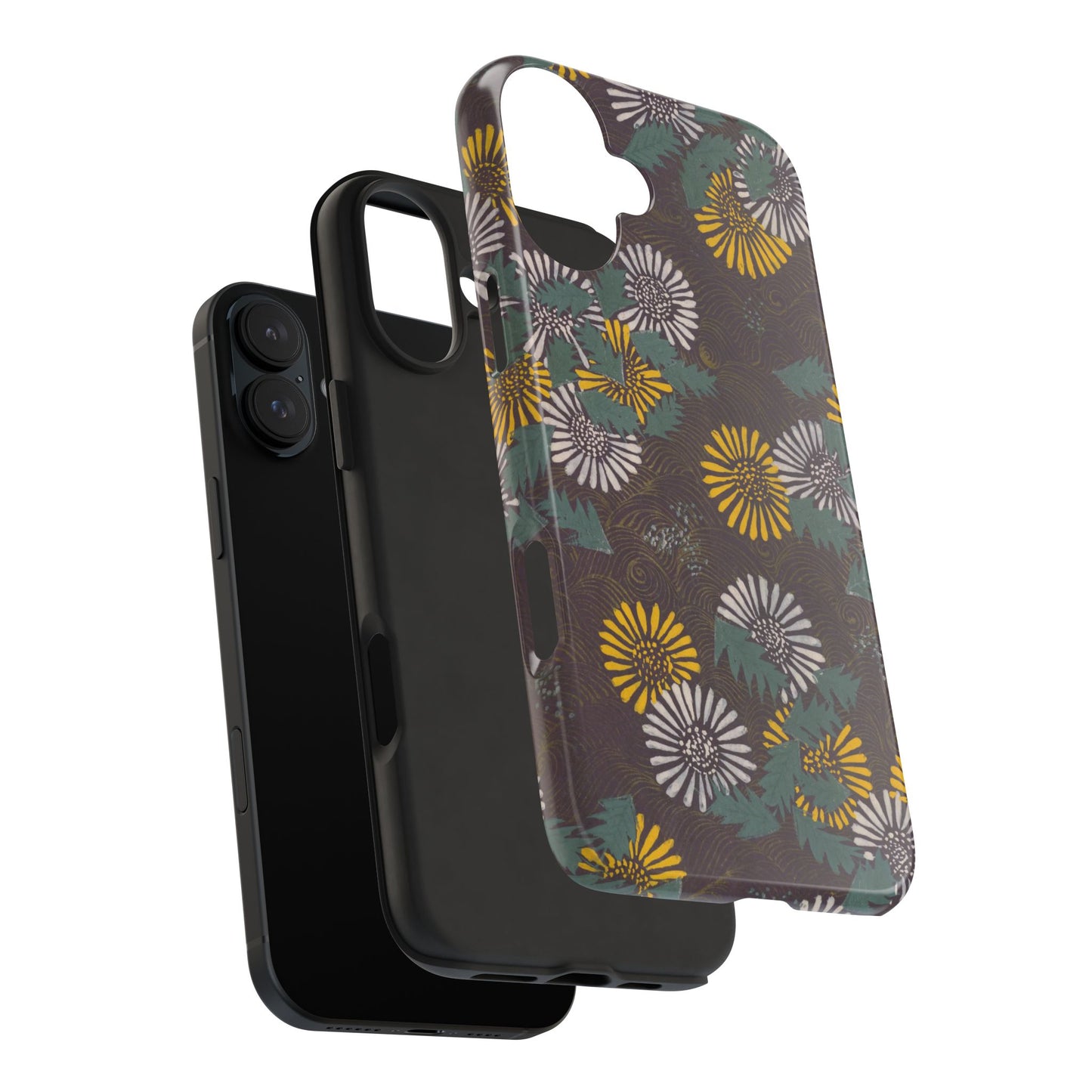 Japanese Dandelion Phone Case | Kamisaka Sekka Zuanbyakushu 1901 | Meiji Era Floral Art