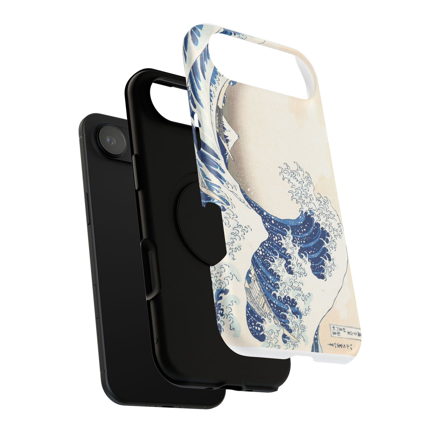 Hokusai "The Great Wave" Shockproof Phone Case | Edo Era Japanese Ukiyo-e Art | Dual Layer Protection