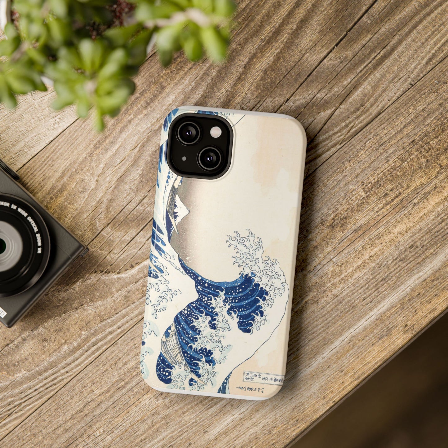 Hokusai "The Great Wave" Shockproof Phone Case | Edo Era Japanese Ukiyo-e Art | Dual Layer Protection