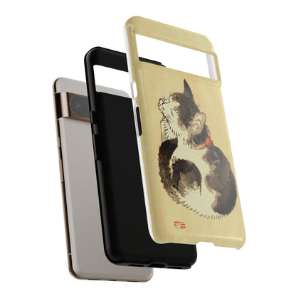 Sleeping Cat iPhone Case | Meiji Era Japanese Ink Painting | Ukiyo-e Art Phone Case | Vintage Japan Cat Gift