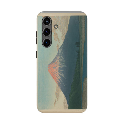 Red Fuji Japanese Ukiyo-e Phone Case - Hokusai Mount Fuji Art Cover