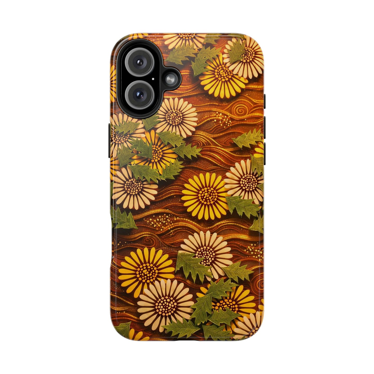 Japanese Dandelion Sunset Glow Tough Phone Case | Kamisaka Sekka 1901 | Meiji Era Art
