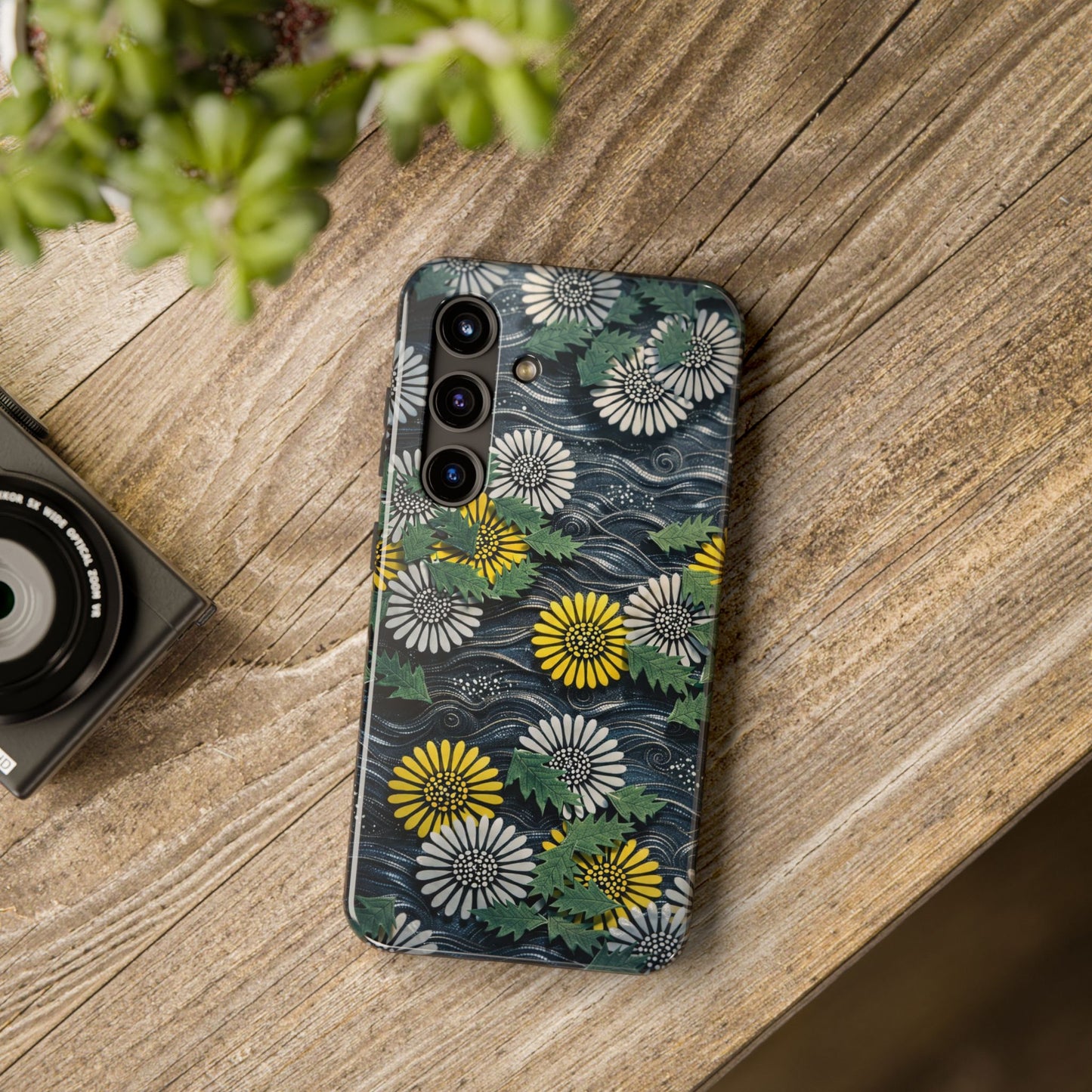 Japanese Dandelion Moonlight Tough Phone Case | Kamisaka Sekka 1901 | Meiji Era Art