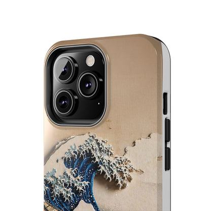 Japanese Great Wave Phone Case | Hokusai Katsushika 3D Art | Edo Era Masterpiece | Fuji Mountain