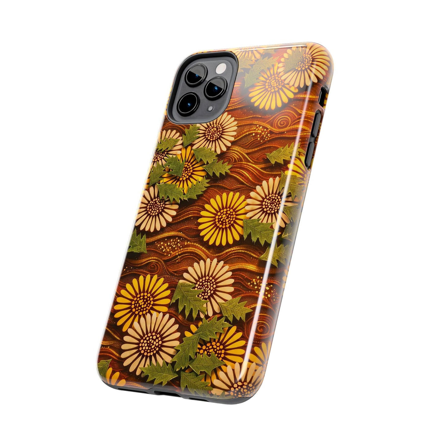 Japanese Dandelion Sunset Glow Tough Phone Case | Kamisaka Sekka 1901 | Meiji Era Art