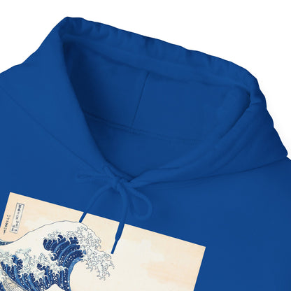 Great Wave off Kanagawa Hoodie - Hokusai Japanese Ukiyo-e Unisex Sweatshirt