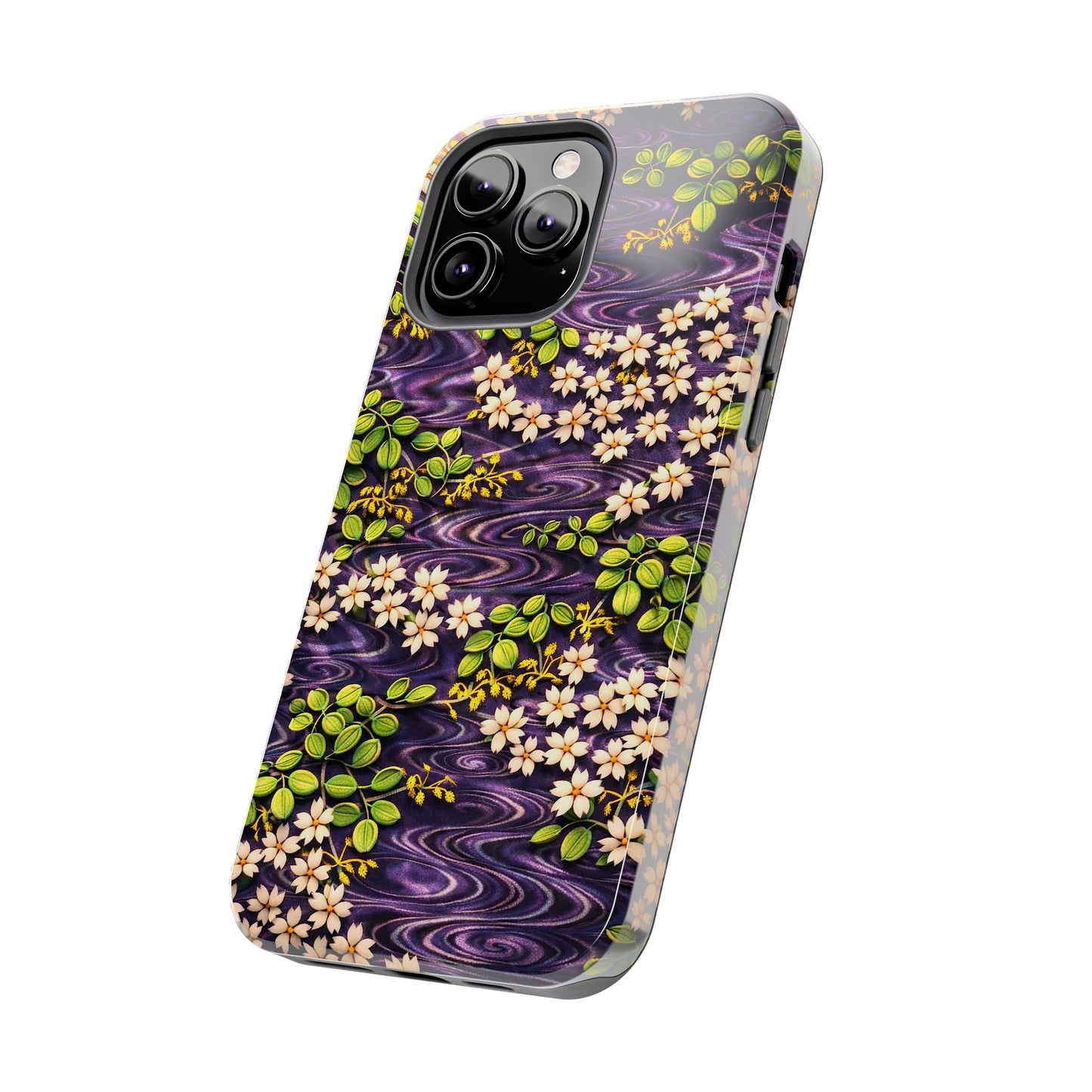 Sakura River Phone Case – Japanese Chiyogami Inspired Design