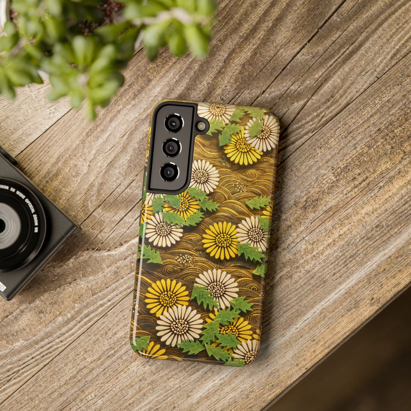 Japanese Dandelion Morning Glow Tough Phone Case | Kamisaka Sekka 1901 | Meiji Era Art