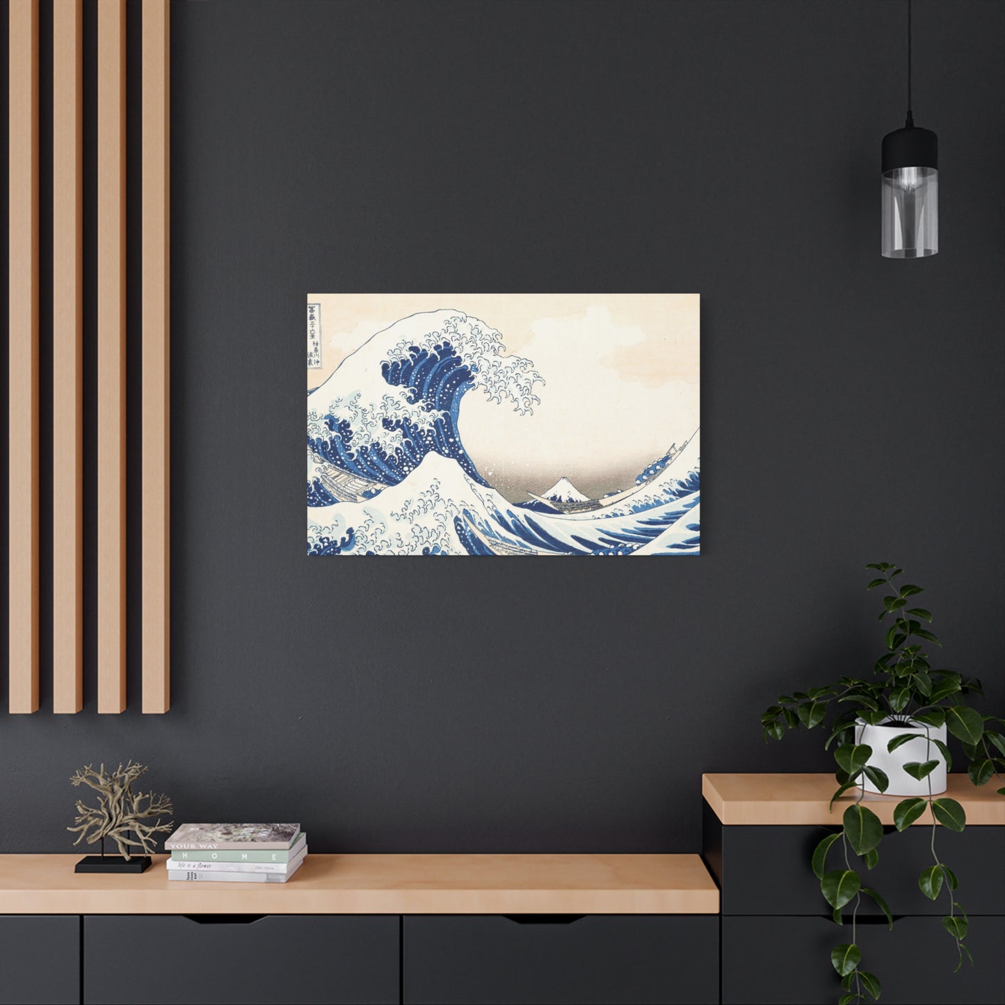 Great Wave off Kanagawa Canvas Print - Hokusai Japanese Ukiyo-e Wall Art