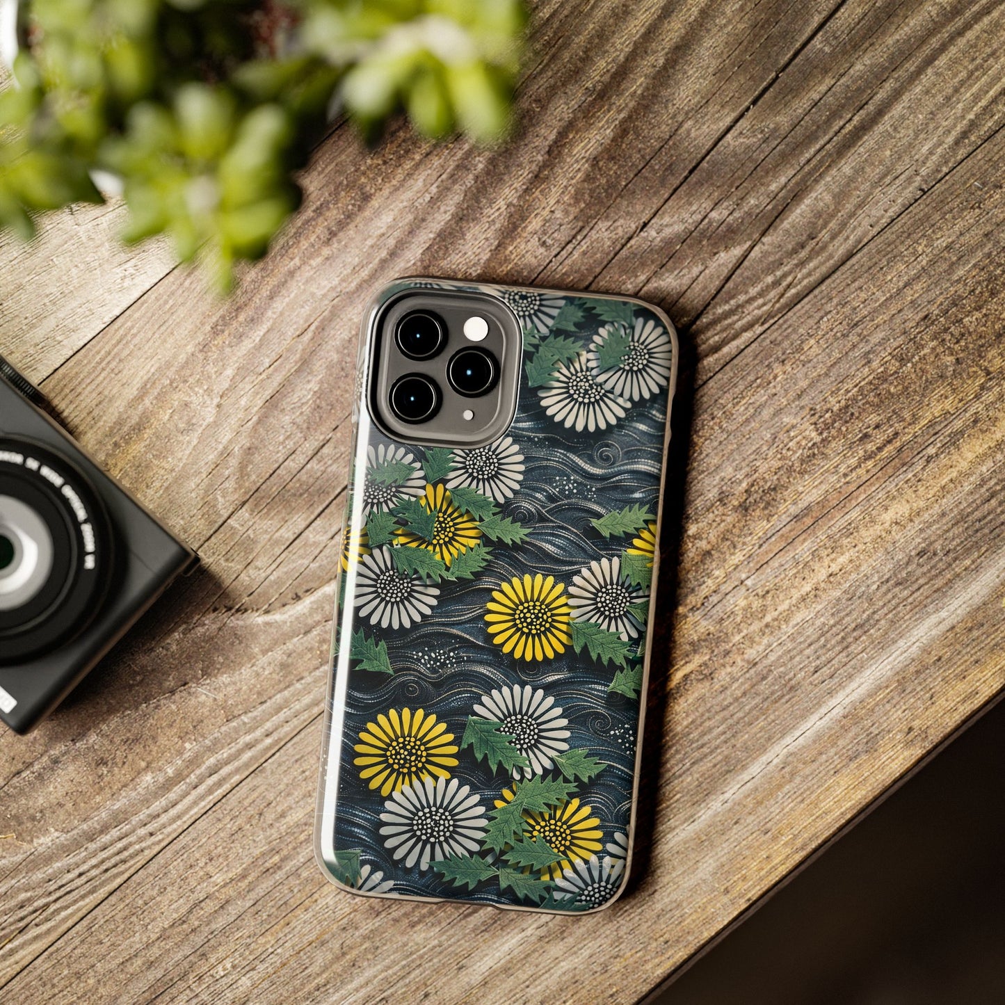 Japanese Dandelion Moonlight Tough Phone Case | Kamisaka Sekka 1901 | Meiji Era Art