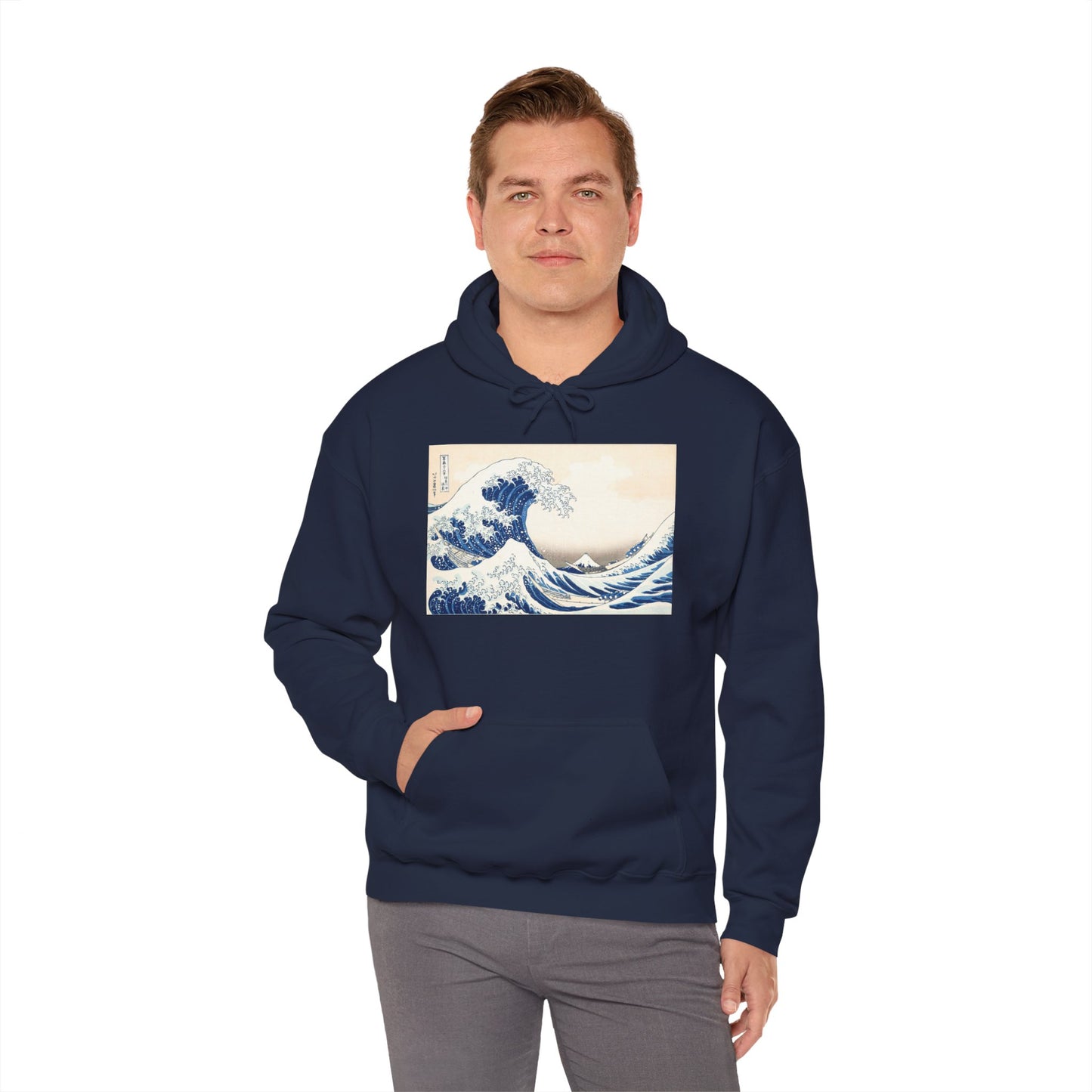 Great Wave off Kanagawa Hoodie - Hokusai Japanese Ukiyo-e Unisex Sweatshirt