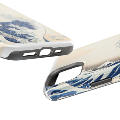 Hokusai "The Great Wave" Shockproof Phone Case | Edo Era Japanese Ukiyo-e Art | Dual Layer Protection