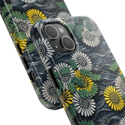 Japanese Dandelion Moonlight Tough Phone Case | Kamisaka Sekka 1901 | Meiji Era Art