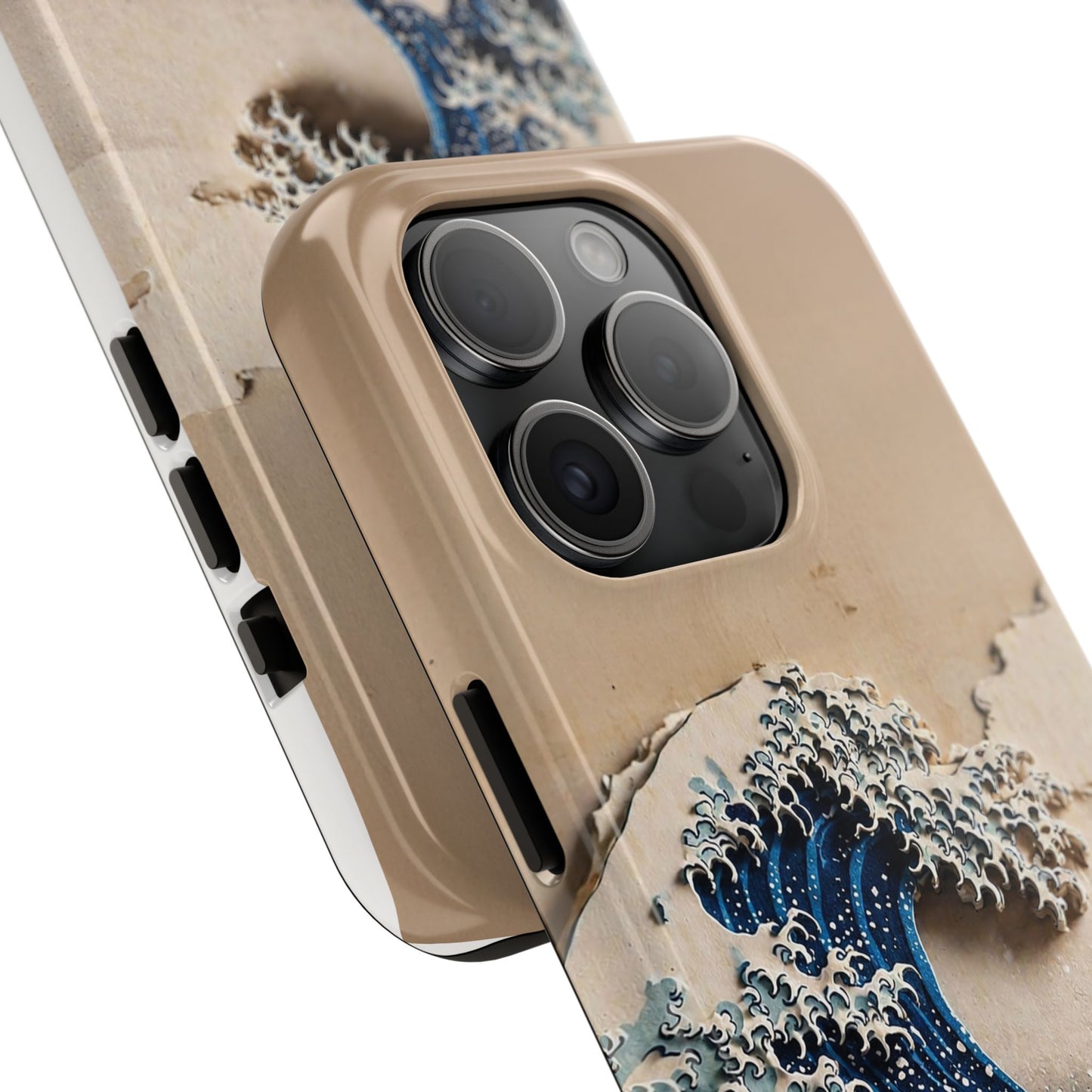 Japanese Great Wave Phone Case | Hokusai Katsushika 3D Art | Edo Era Masterpiece | Fuji Mountain
