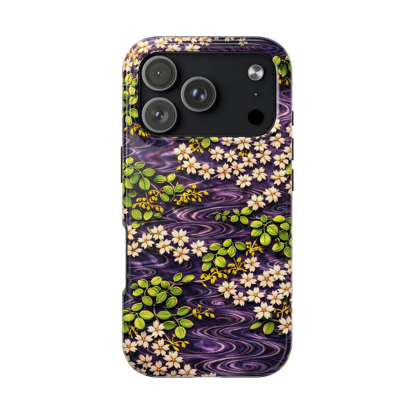 Sakura River Phone Case – Japanese Chiyogami Inspired Design