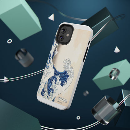 Hokusai "The Great Wave" Shockproof Phone Case | Edo Era Japanese Ukiyo-e Art | Dual Layer Protection