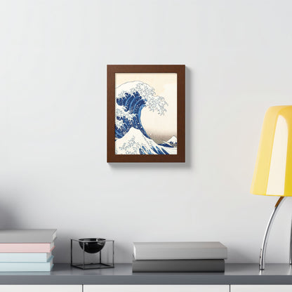 Great Wave off Kanagawa Framed Poster - Hokusai Japanese Ukiyo-e Wall Art