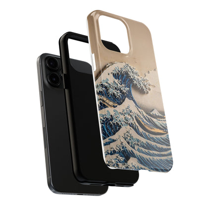 Japanese Great Wave Phone Case | Hokusai Katsushika 3D Art | Edo Era Masterpiece | Fuji Mountain