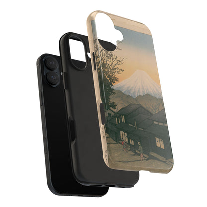 Kawase Hasui "Yuicho Village & Mount Fuji" Phone Case | 1935 Japanese Woodblock Art | Shin-Hanga