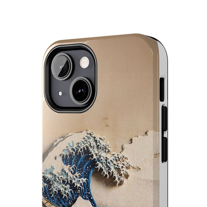 Japanese Great Wave Phone Case | Hokusai Katsushika 3D Art | Edo Era Masterpiece | Fuji Mountain