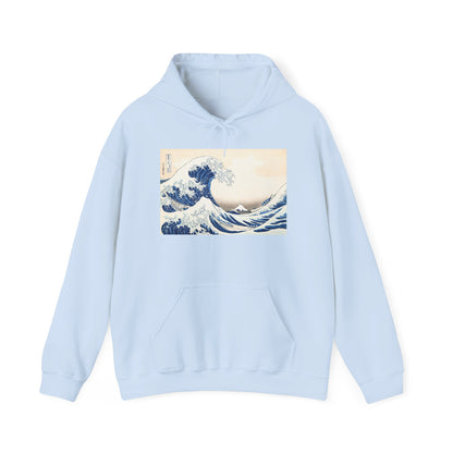 Great Wave off Kanagawa Hoodie - Hokusai Japanese Ukiyo-e Unisex Sweatshirt