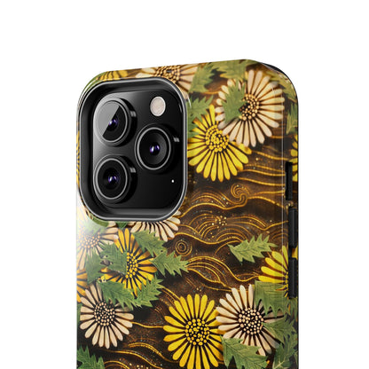 Japanese Dandelion Tough Phone Case | Kamisaka Sekka Zuanbyakushu 1901 | Meiji Era Art
