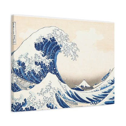 Great Wave off Kanagawa Canvas Print - Hokusai Japanese Ukiyo-e Wall Art