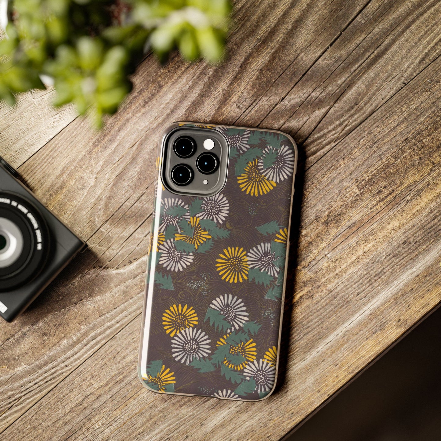 Japanese Dandelion Phone Case | Kamisaka Sekka Zuanbyakushu 1901 | Meiji Era Floral Art
