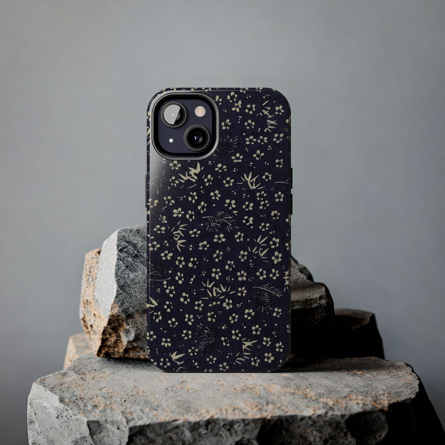 Taisho Era Shochikubai Phone Case | 1926 Pine, Bamboo & Plum | Japanese Chiyogami Art