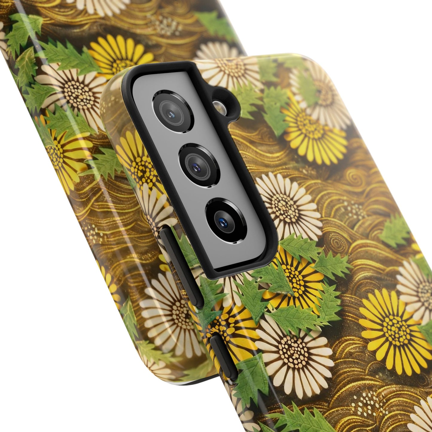 Japanese Dandelion Morning Glow Tough Phone Case | Kamisaka Sekka 1901 | Meiji Era Art