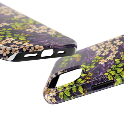 Sakura River Phone Case – Japanese Chiyogami Inspired Design