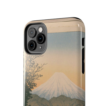 Kawase Hasui "Yuicho Village & Mount Fuji" Phone Case | 1935 Japanese Woodblock Art | Shin-Hanga