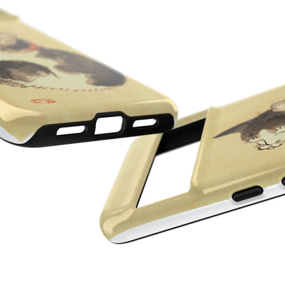 Sleeping Cat iPhone Case | Meiji Era Japanese Ink Painting | Ukiyo-e Art Phone Case | Vintage Japan Cat Gift