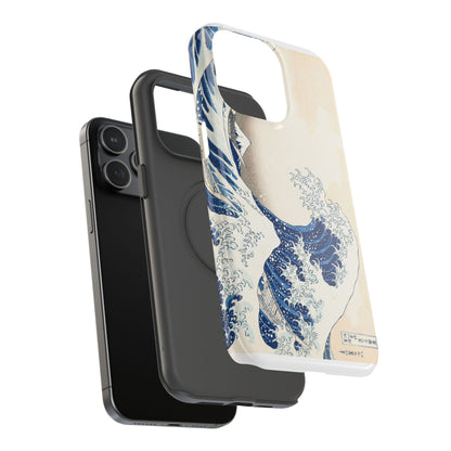 Hokusai "The Great Wave" Shockproof Phone Case | Edo Era Japanese Ukiyo-e Art | Dual Layer Protection