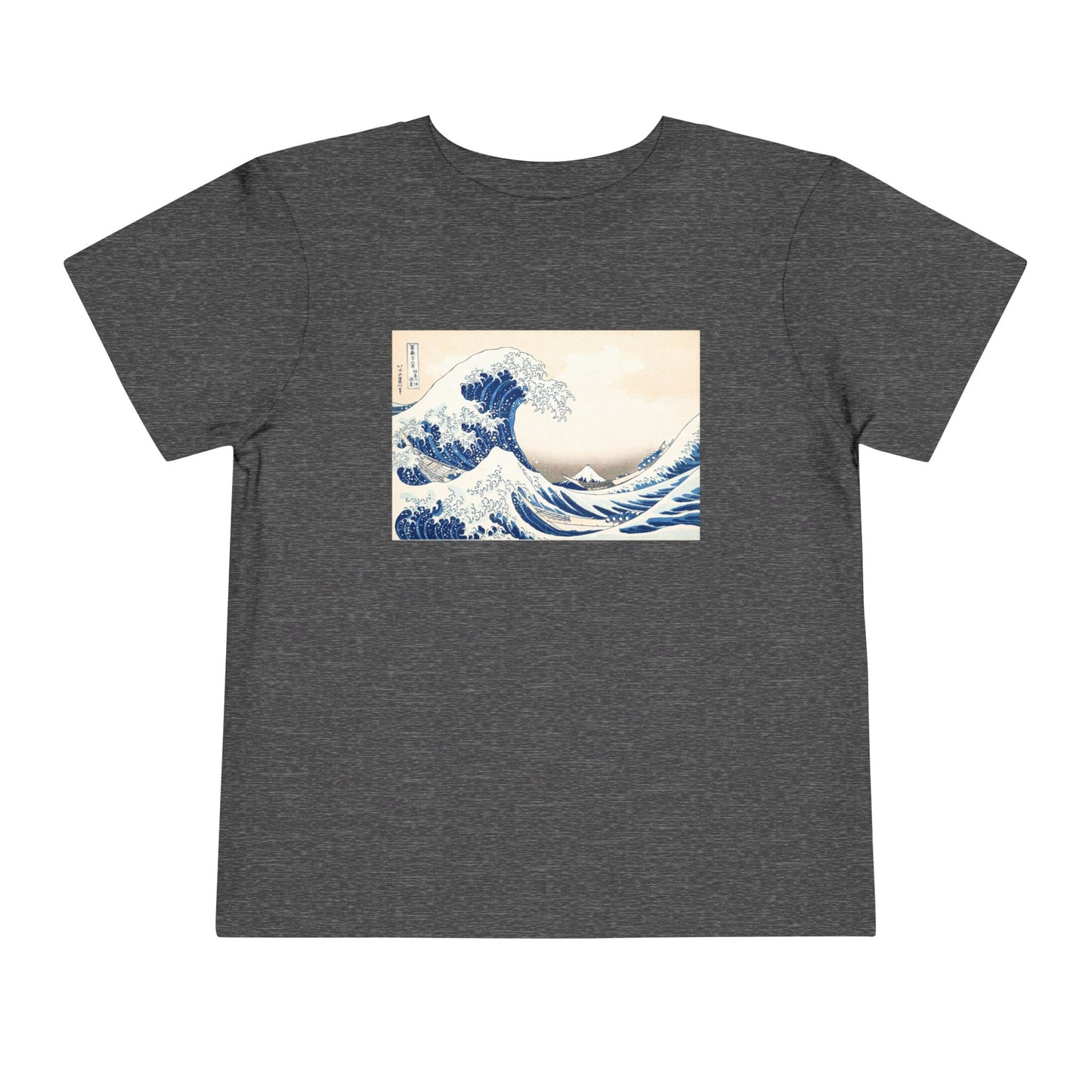 Great Wave off Kanagawa Toddler T-Shirt - Hokusai Japanese Art Kids Tee