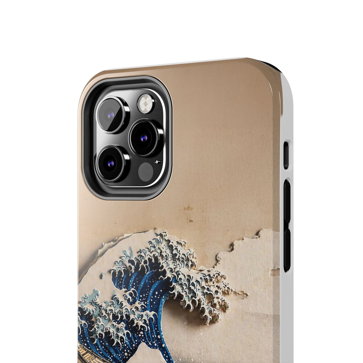 Japanese Great Wave Phone Case | Hokusai Katsushika 3D Art | Edo Era Masterpiece | Fuji Mountain