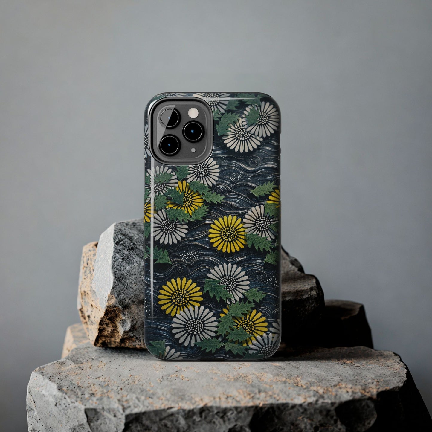Japanese Dandelion Moonlight Tough Phone Case | Kamisaka Sekka 1901 | Meiji Era Art