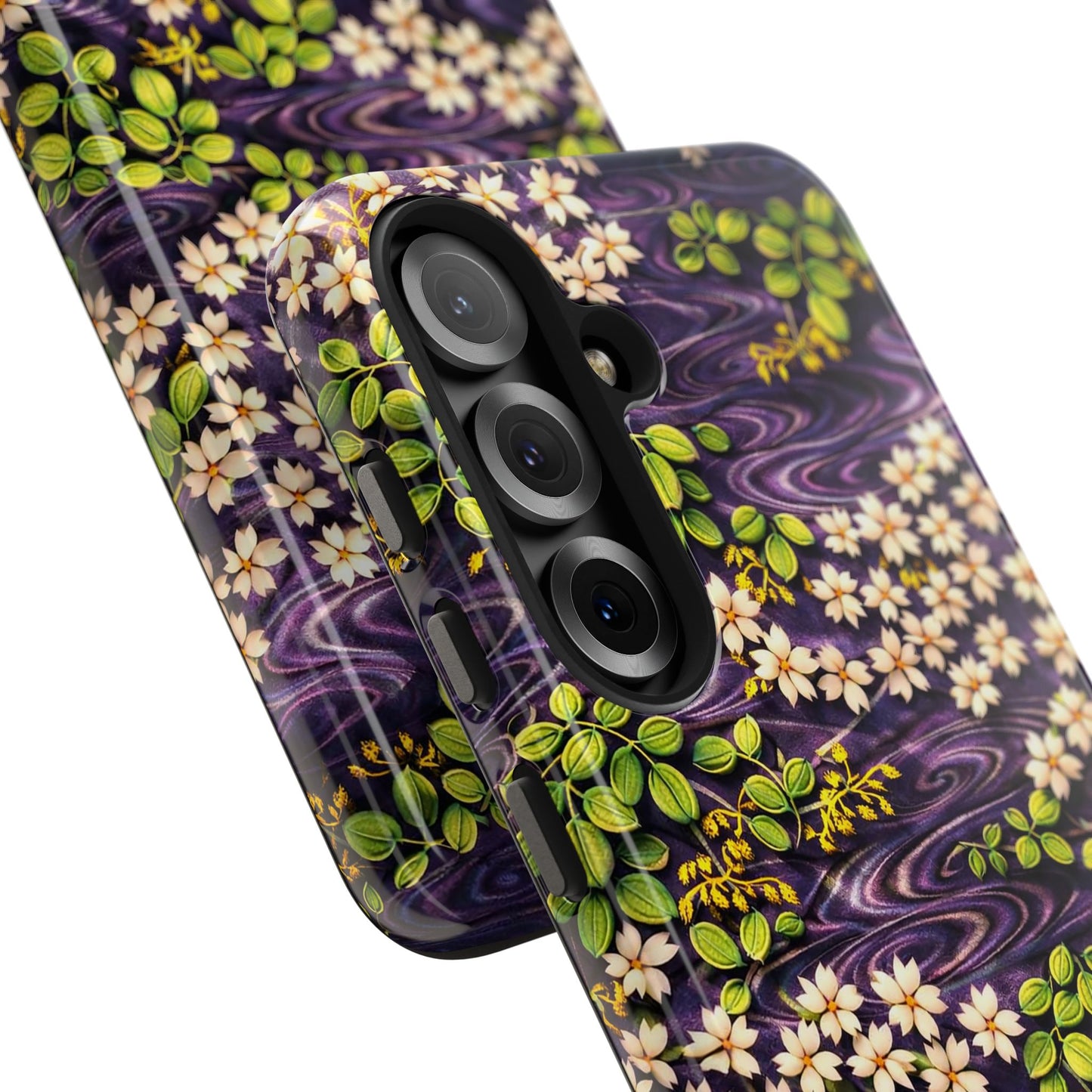 Sakura River Phone Case – Japanese Chiyogami Inspired Design