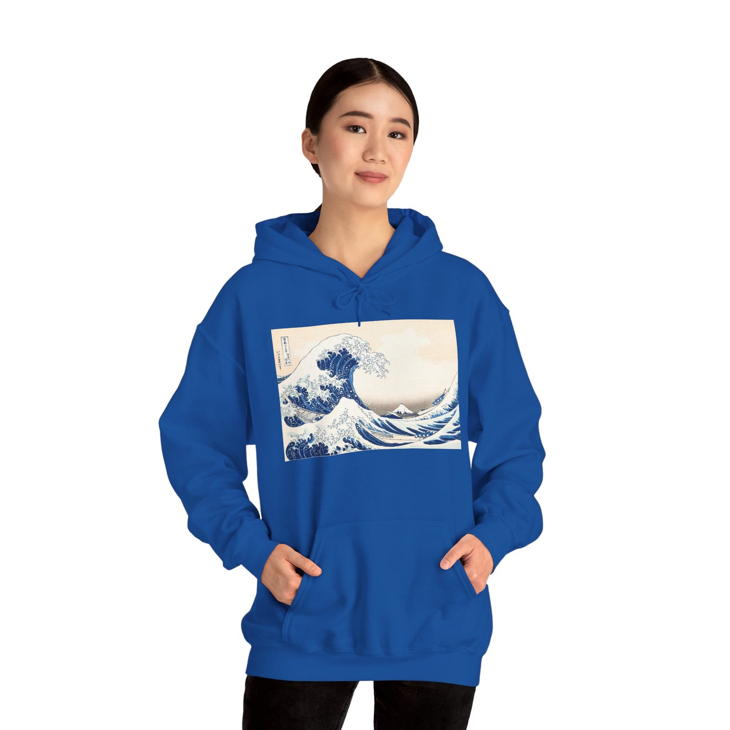 Great Wave off Kanagawa Hoodie - Hokusai Japanese Ukiyo-e Unisex Sweatshirt