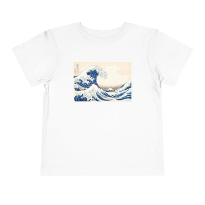 Great Wave off Kanagawa Toddler T-Shirt - Hokusai Japanese Art Kids Tee