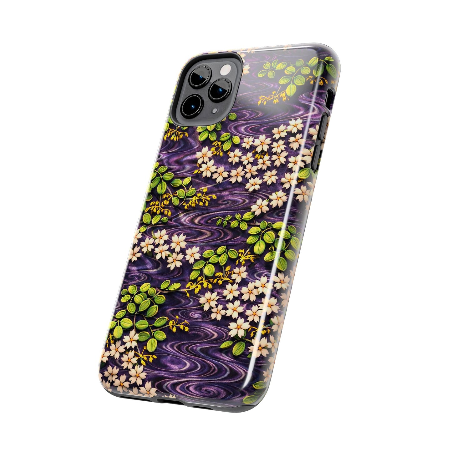 Sakura River Phone Case – Japanese Chiyogami Inspired Design